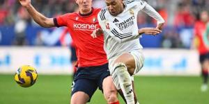 موعد مباراة ريال مدريد نظيره أوساسونا في الدوري الإسباني