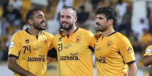 كهربا يفتتح أهدافه مع القادسية في مرمى النصر بالدوري الكويتي "فيديو"