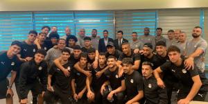 وزير الرياضة يودع بعثة منتخب الشباب قبل المشاركة في مونديال تشيلي