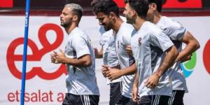 الأهلي يواصل استعداداته لمواجهة الزمالك في قمة دوري نايل
