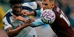 توتنهام يخسر أمام أستون فيلا في الدوري الإنجليزي