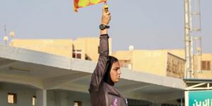 يارا عاطف تدير مباراة ساموا وكندا في كأس العالم للكرة النسائية