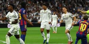 أهداف مباراة ريال مدريد ضد برشلونة في الدوري الإسباني "فيديو"