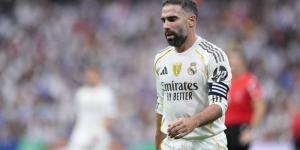 ريال مدريد يعلن إصابة كارفاخال في الركبة وخضوعه لعملية تنظير بعد "الكلاسيكو"