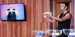 فيديوجراف | سارة عصام.. مصرية أيقونية تخطف الأنظار في قرعة دوري أبطال إفريقيا للسيدات