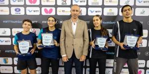 الفراعنة يسيطرون على ميداليات الزوجي المختلط ببطولة مصر الدولية لتنس الطاولة