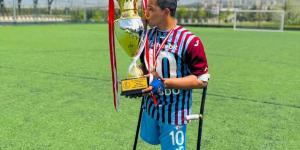 محمد عبد العظيم لاعب منتخب الساق الواحدة يجدد تعاقده مع طرابزون