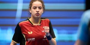 هنا جودة تتأهل إلى ربع نهائي بطولة الأبطال العالمية لتنس الطاولة بألمانيا