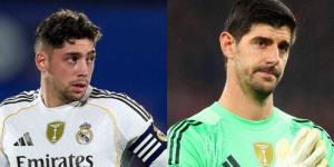 رسميا/ ريال مدريد يعلن طبيعة إصابة فالفيردي وكورتوا دون تحديد مدة غيابهما