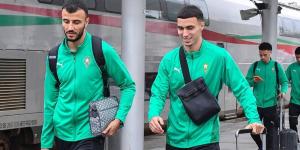 المنتخب المغربي يحط الرحال في طنجة عبر "البراق"