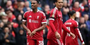 التشكيل المتوقع لفريق ليفربول أمام نوتنجهام فورست في الدوري الإنجليزي