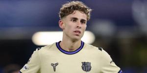 رسميا/ برشلونة يعلن إصابة فيرمين لوبيز وغيابه لأسبوعين