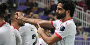 محمد الصالح لاعب فلسطين متأثرا بعد الفوز على قطر: "نهدي هذا الانتصار لأهلنا في غزة في ظل ما يعانيه أهل القطاع من الحرب والدمار"