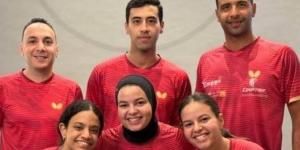 منتخب تنس الطاولة يخسر من هونج كونج ببطولة العالم للفرق المختلطة