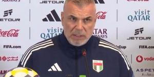 مدرب الإمارات قبل مواجهة مصر: ننافس أحد أفضل منتخبات البطولة ونتحدى ضغط المباريات