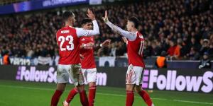 أرسنال يسقط كلوب بروج بثلاثية في دوري أبطال أوروبا