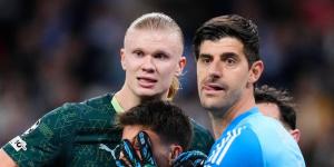 كورتوا بعد الهزيمة ضد مانشستر سيتي: "خسرنا مباراة كان يجب أن نفوز بها"