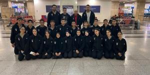 الفوج الثاني من البعثة المصرية يغادر إلى أنجولا للمشاركة في دورة الألعاب الأفريقية للشباب