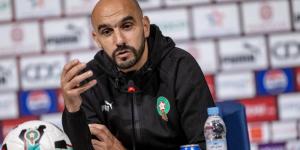 الركراكي: "الجمهور ميزتنا الوحيدة عن باقي المنتخبات وعليه أن يشعرنا بأننا نستقبل الكان في أرضنا"