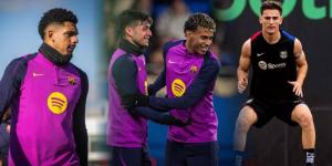 أراوخو يتعافى من "مشكلات نفسية".. بيدري جاهز للديربي وغافي يقترب من العودة