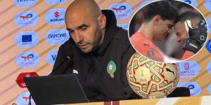 الركراكي: "اللعابة بكاوْ فمستودع الملابس وأنا كانتحمل مسؤولية الخسارة"