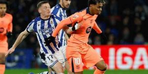 برشلونة يسقط في فخ الهزيمة أمام ريال سوسيداد.. ومنافسة صدارة الليجا تشتعل