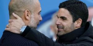 جوارديولا يعترف: أرسنال أفضل فريق في العالم حاليًا.. وأرتيتا يرد