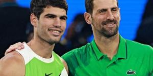 دجوكوفيتش يشيد بألكاراز بعد خسارته نهائي أستراليا المفتوحة : يجبرك على تقديم أفضل ما لديك