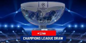 UEFA Champions League Round of 16 Draw 25/26 LIVE: Latest updates