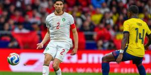 حكيمي: "راضون عن أدائنا أمام الإكوادور وعلينا الاستعداد جيدا لبلوغ أفضل جاهزية للمونديال"