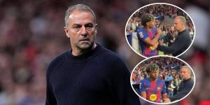 فليك عن ردة فعل لامين يامال: "تحدثنا في غرفة الملابس وكل شيء على ما يرام"