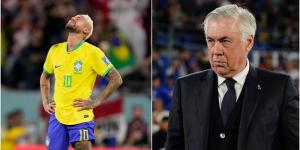 أنشيلوتي: "لا يزال أمام نيمار شهران لإثبات جاهزيته للمونديال وسأستدعي فقط اللاعبين الجاهزين بدنيا"