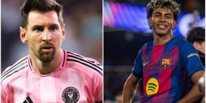 يامال: "ميسي هو أفضل لاعب في تاريخ كرة القدم وأتمنى أن أسير على خطاه"