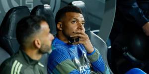 غموض حول حالة مبابي بعد تعرضه لإصابة خلال تعادل ريال مدريد ضد ريال بيتيس