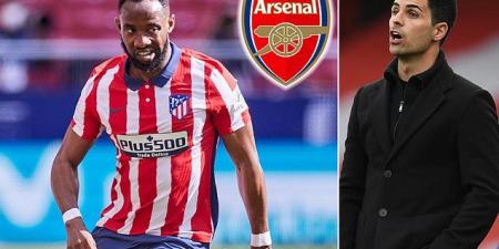 Arsenal 'eyeing Lyon striker Moussa Dembele this summer... and Atletico Madrid loanee could be available for just £25m' with Gunners planning an overhaul of squad after horrid season
