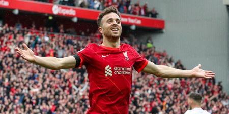 Diogo Jota feels Liverpool is a 'different club' this season after the return of fans to Anfield as he missed the home crowd in his debut season and praises 'outstanding' manager Jurgen Klopp