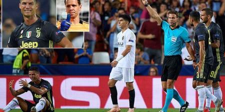 Cristiano Ronaldo bought the ENTIRE Juventus squad iMacs to apologise for red card against Valencia in 2018 that left him in tears... but only after two months of arguing about it!