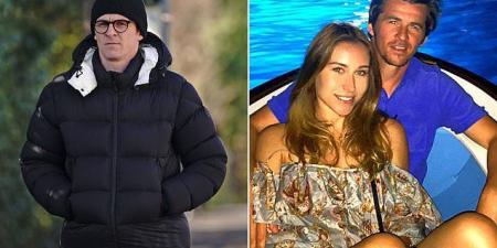 Bristol Rovers manager Joey Barton arrives at court to face trial for allegedly grabbing wife Georgia McNeil, 36, by the throat and kicking her in the head during row at London house party