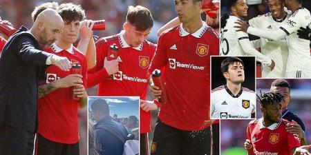 Ronaldo should be BENCHED, Martial needs back-up in attack and relying on Fred and McTominay in midfield is a REAL concern... 10 things Ten Hag learned from Manchester United's pre-season