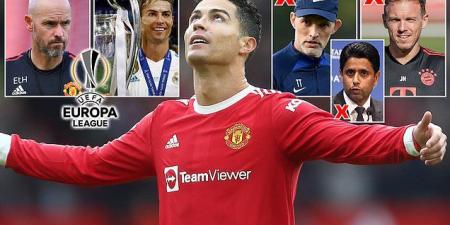 Does ANYONE want to sign Cristiano Ronaldo? As Chelsea join PSG and Bayern Munich in turning him down, the 37-year-old star is fast running out of options and looks trapped in a loveless marriage with Man United as he slums it in the Europa League