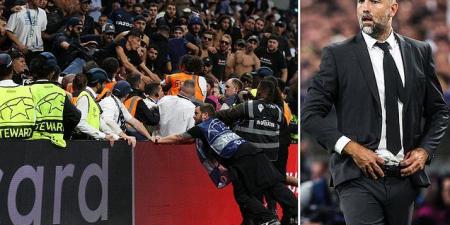 Marseille fined £29,000 over crowd trouble at Tottenham earlier this season after the French side's supporters clashed with security and police in the away end