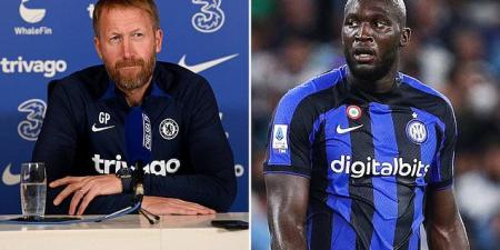 Chelsea boss Graham Potter 'is open to bringing Romelu Lukaku back to Stamford Bridge in a bid to revive his career... as the Blues manager plans to discuss a possible reunion with the ostracised forward'