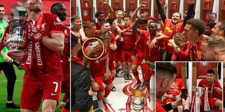 'You've won the FA Cup - GET OFF your phone!': James Milner warned his Liverpool team-mates 'you never know when it's going to be your last' trophy as he urged them to fully take in the celebrations at Wembley