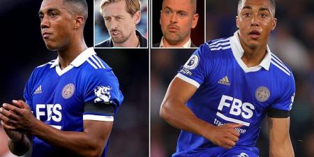 Peter Crouch warns Leicester's Youri Tielemans may have a move to a big club 'in the back of his mind' after draw with Crystal Palace as Joe Cole says the Belgian 'needs to perform' like the Champions League player he thinks he is