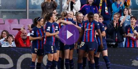 سيدات برشلونة إلى نصف نهائي دوري أبطال أوروبا