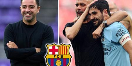 Barcelona 'plan to announce their signing of Ilkay Gundogan after the Champions League final' - with the Man City captain 'set to join the Spanish giants next week'