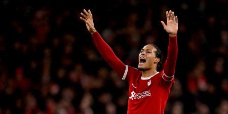 Virgil Van Dijk delivers emotional speech to Liverpool youngsters ahead of kick-off at Anfield... with Reds captain urging them to be 'brave and stick together' in FA Cup clash against Southampton