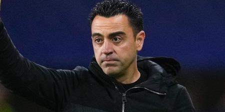 Xavi could be 'replaced as Barcelona boss BEFORE the end of the season', with 'his potential successor lined up' following their Champions League exit