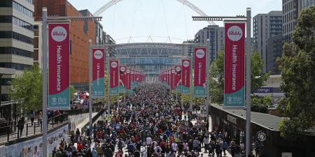 Wembley beef up security checks for FA Cup semi-finals this weekend amid concerns over ticketless fans and crowd disorder - ahead of hosting Champions League final in June
