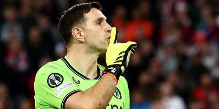 Emiliano Martinez claims it was his 'destiny' to be the shoot-out hero for Aston Villa... as he repeats World Cup final antics to help Unai Emery's side reach Europa Conference League semi-finals